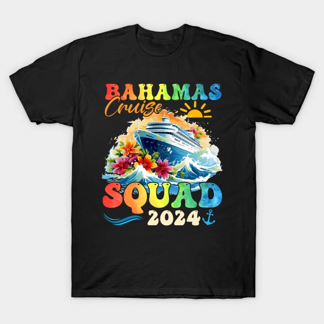 Family Cruise Bahamas 2024 Summer Matching Vacation 2024 T-Shirt by artbyhintze